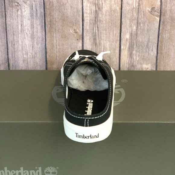 Timberland Women's Black Canvas Mule / Clog - Picture 2 of 7